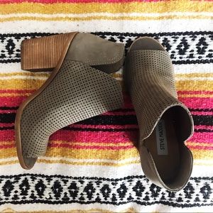 Steve Madden Peep Toe Booties